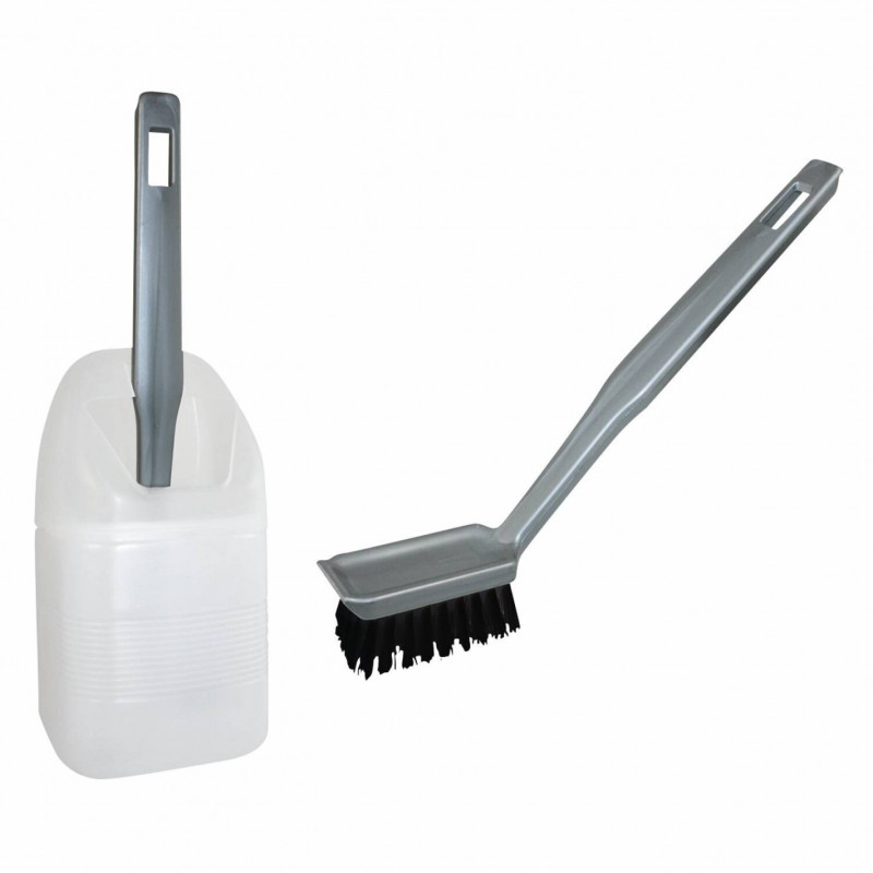 Brosse toilettes avec support