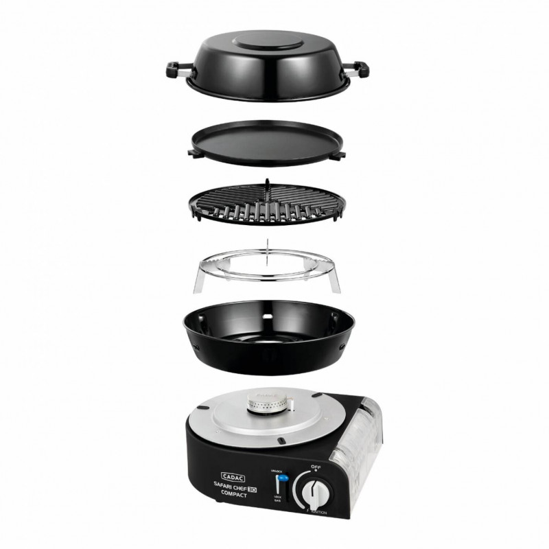 Barbecue à gaz portable Safari Chef 30 Compact - CADAC