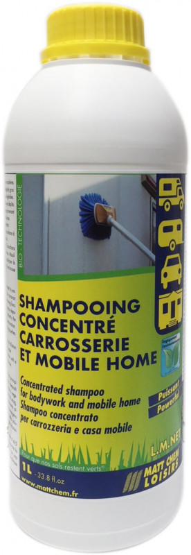 Shampooing concentré carrosserie et mobil-home
