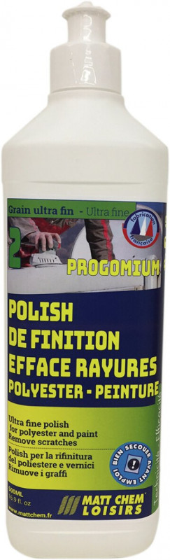 Polish de finition polyester et peinture