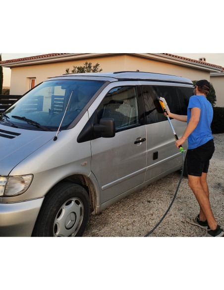Balai de lavage télescopique extensible