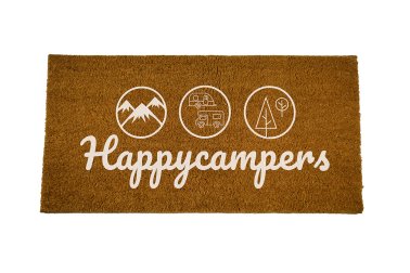 Paillasson coco #happycampers