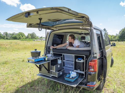 Camping box pour break et fourgon VW T5, T6 KR et LR - Reimo