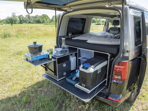 Camping box pour break et fourgon VW T5, T6 KR et LR - Reimo