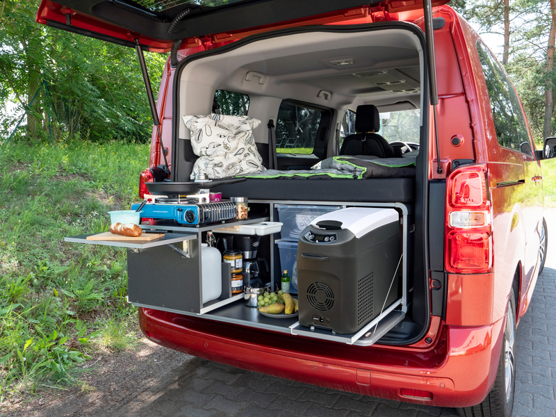 Camping box M pour VW Caddy et van aménagé - Reimo
