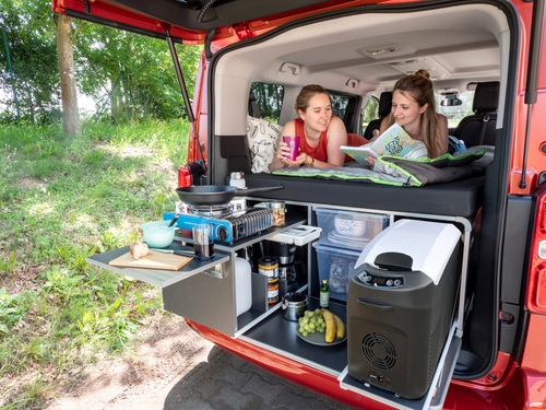 Camping box M pour VW Caddy et van aménagé - Reimo