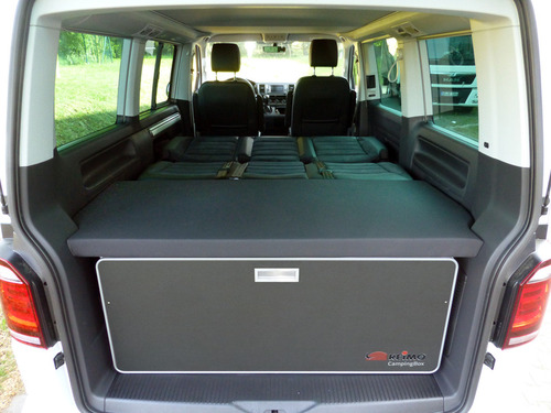 Couchage modulable pour camping box L-CM VW T6/5 MULTIVAN - Reimo
