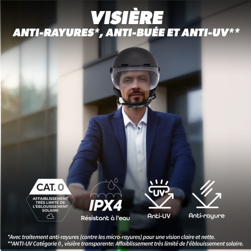 CASQUE VELO LED AVEC FEU STOP ET CLIGNOTANTS - TNB