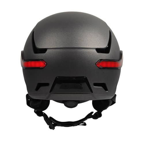 CASQUE VELO LED AVEC FEU STOP ET CLIGNOTANTS - TNB
