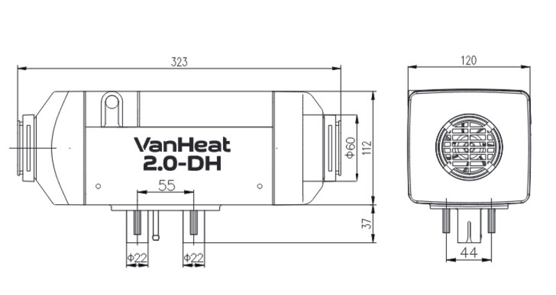 Chauffage d'appoint diesel