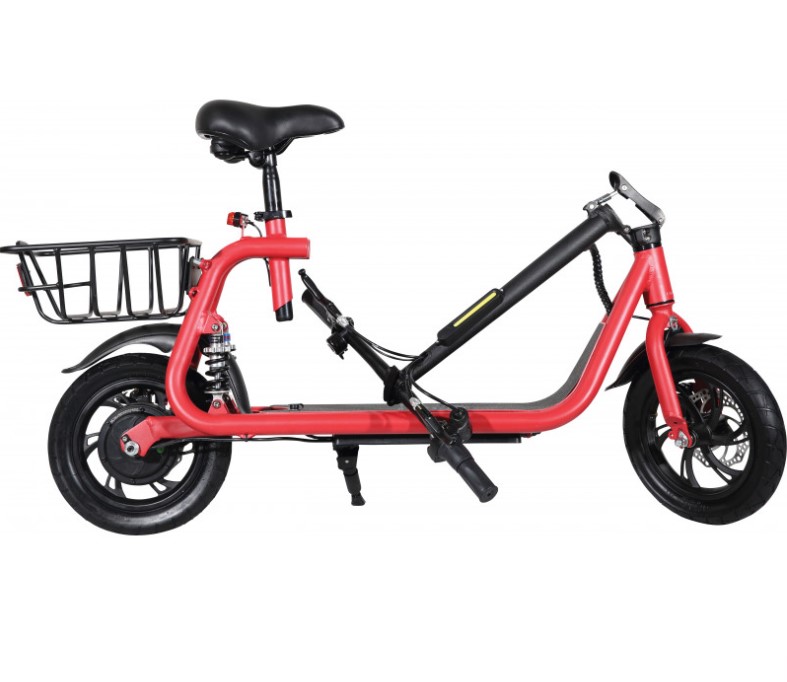 Trottinette siège 350W 6 Ah rouge - Koonekt