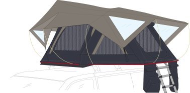 Tente de toit Fiamma / Moonlight Tent