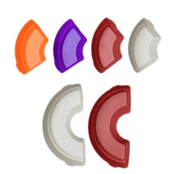 Set 6 moules en silicone OMNIA - Version standard
