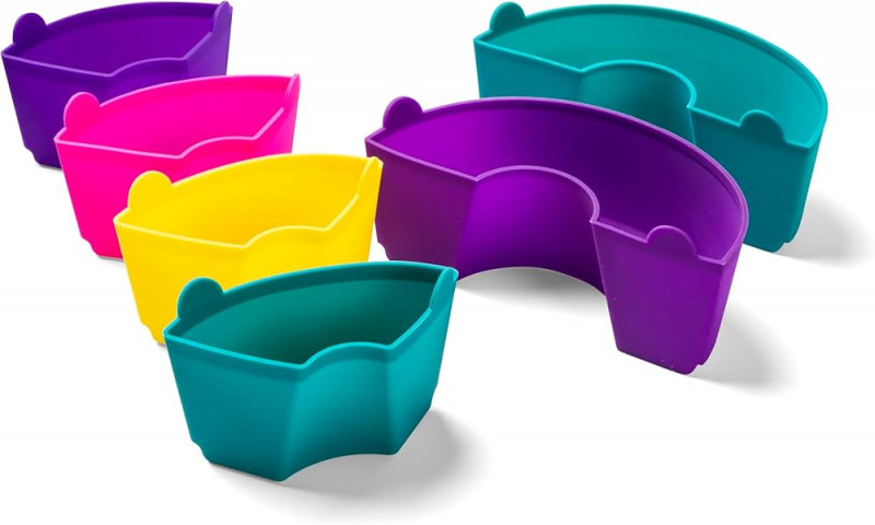 Set 6 moules en silicone OMNIA - Version maxi