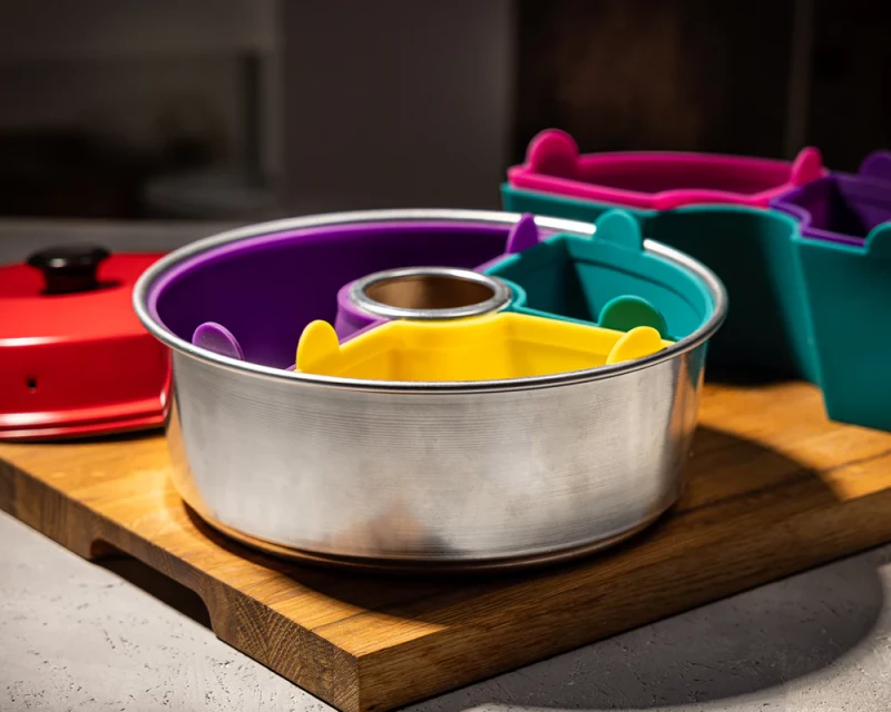 Set 6 moules en silicone OMNIA - Version maxi