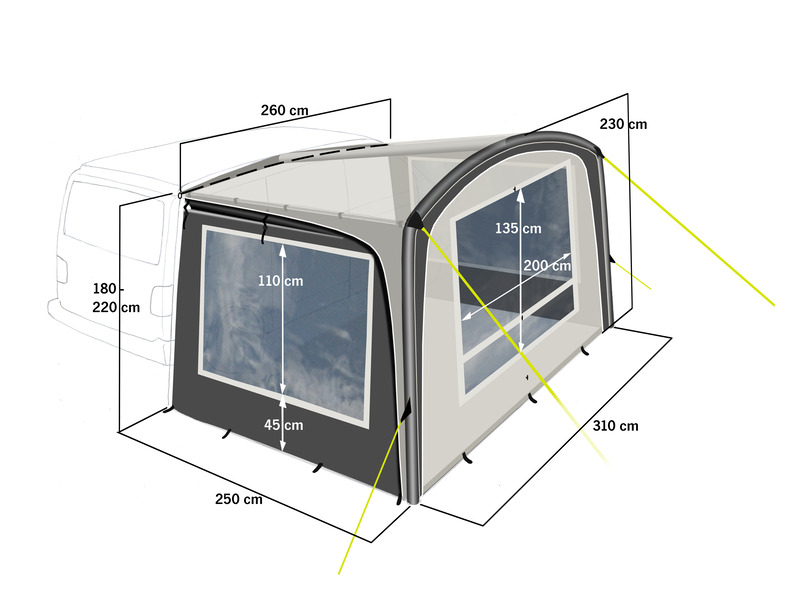 AUVENT ANTIGUA AIR - REIMO TENT