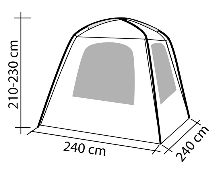 AUVENT ARRIÈRE UNIVAN II - REIMO TENT