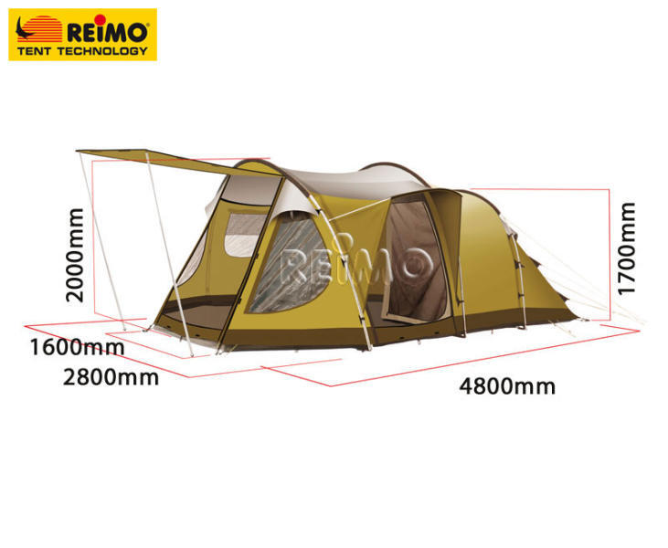 Tente de camping Bregenz 2 Z5 Family Edition