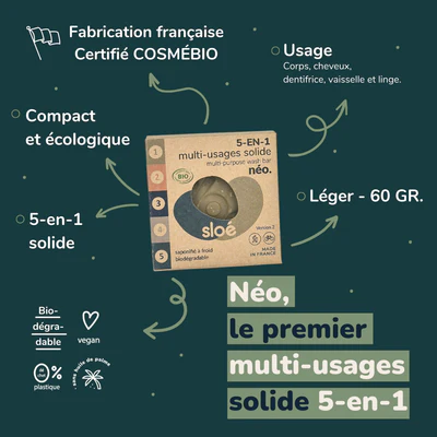 Multi-usages solide 5-en-1 Néo