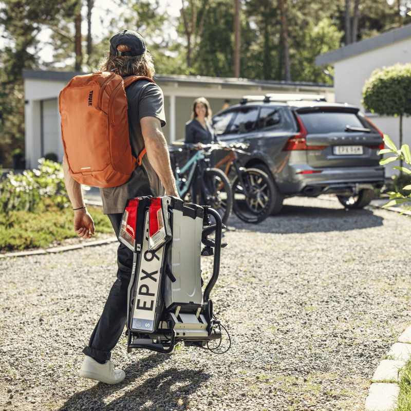 Porte-vélos EasyFold XT 13PIN sur boule d'attelage 2 vélos- Thule