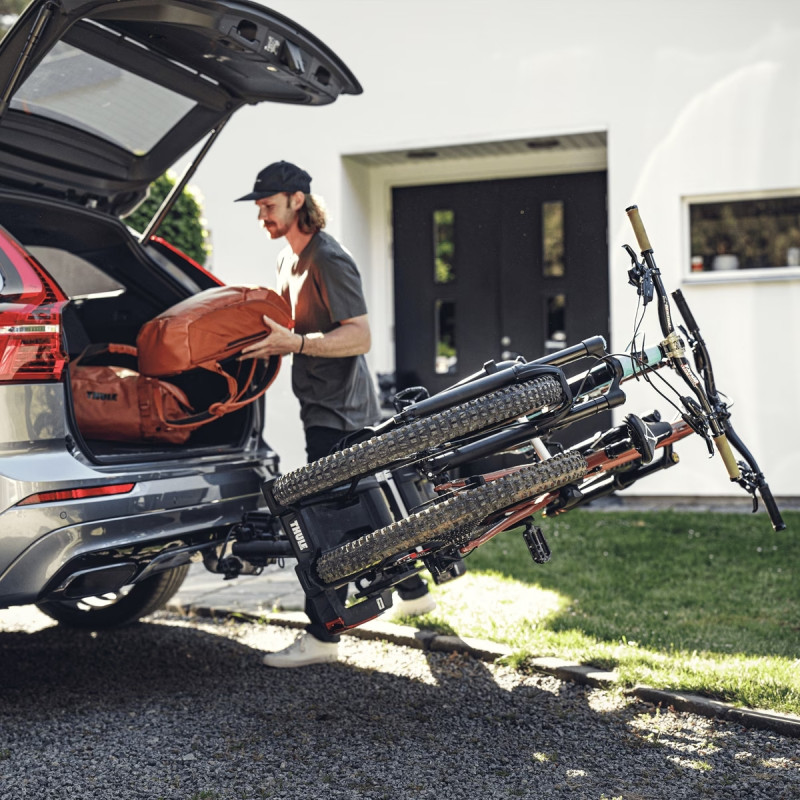 Porte-vélos EasyFold XT 13PIN sur boule d'attelage 2 vélos- Thule