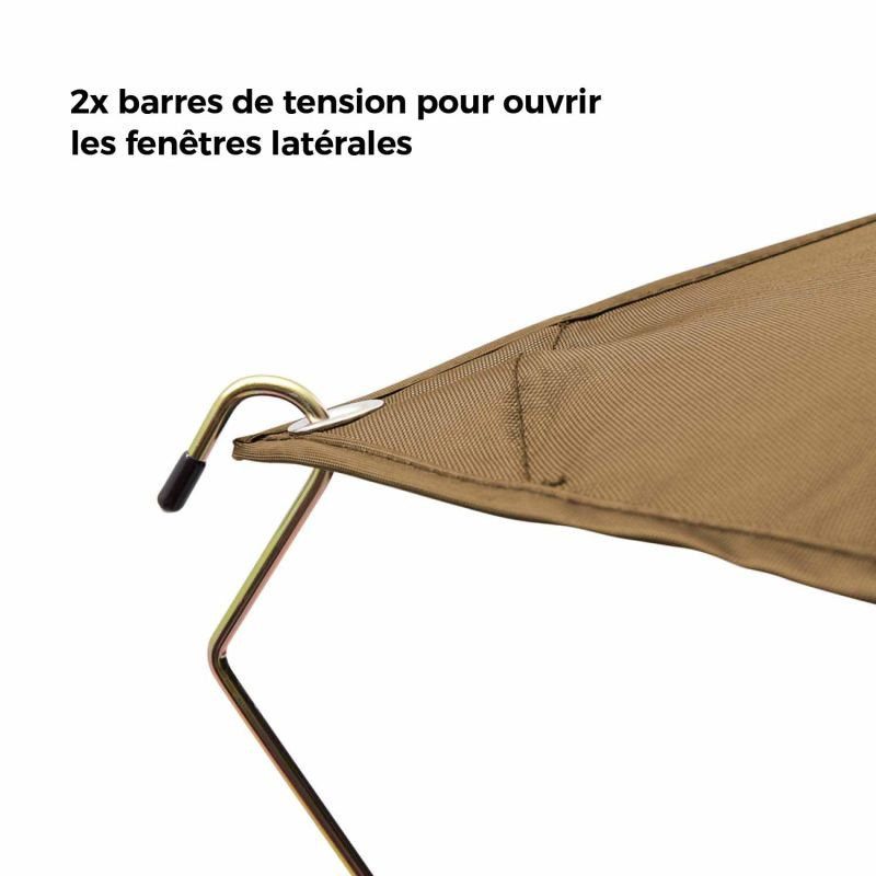 Tente de toit Vickywood / Mighty Oak Light 165 Line-X
