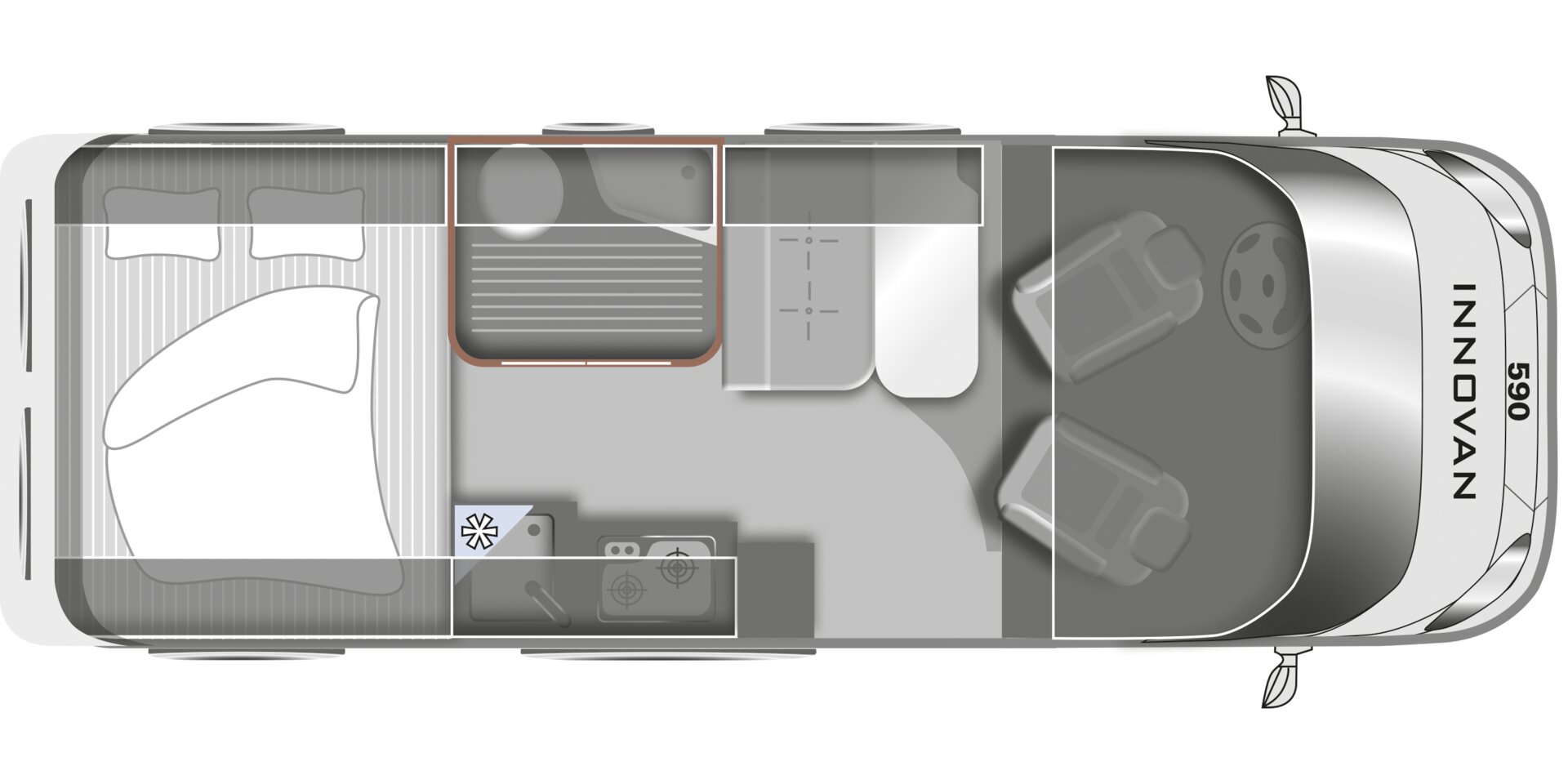 Innovan 590 Ford Série Spéciale - 1001 Vans à Avermes